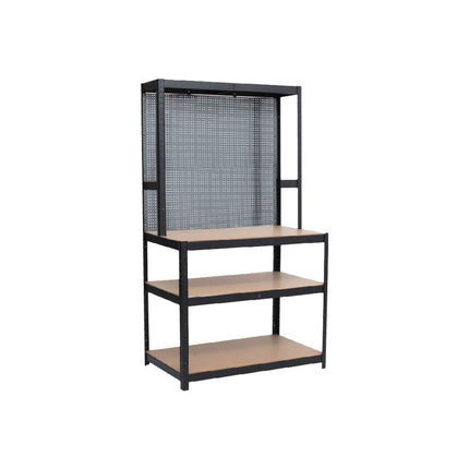 Werkbank 180x90x60 cm met Gereedschapswand en 175 kg Draagkracht