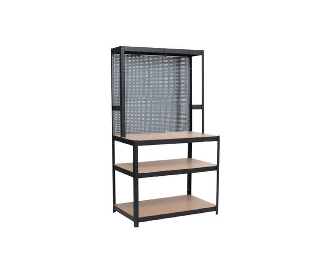 Werkbank 180x90x60 cm met Gereedschapswand en 175 kg Draagkracht