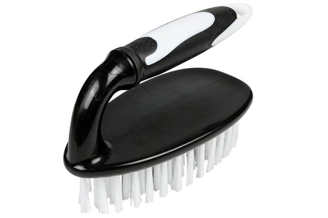 Schrobborstel met handvat – Lengte ca. 13 cm, 13 cm