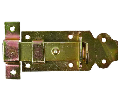 Deurschuif 4" 100 mm Recht, met Hangslotoptie, Inclusief Bevestiging