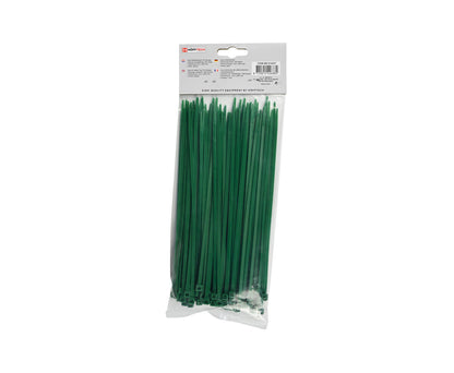 Groene Kabelbinders 3.6x200mm, 100 Stuks - Ideaal voor Kabelbeheer
