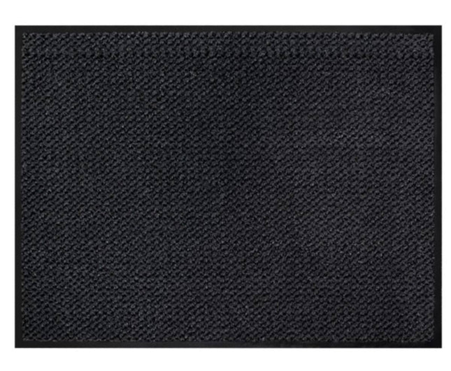 Deurmat 40x60 cm Antraciet, Absorbeert Vuil en Vocht, Slipvast