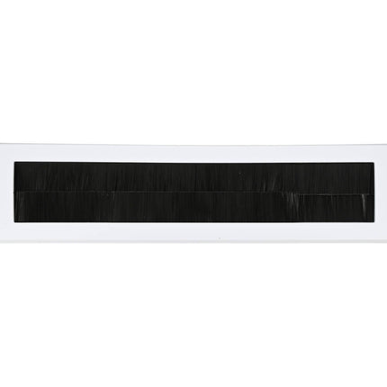 Witte Brievenbus Tochtafsluiter 340x79x7mm, Blokkeert Tocht Eenvoudig