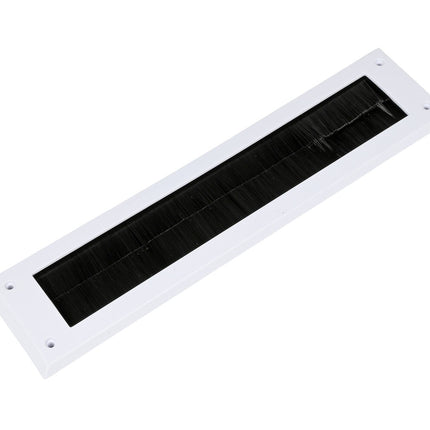 Witte Brievenbus Tochtafsluiter 340x79x7mm, Blokkeert Tocht Eenvoudig