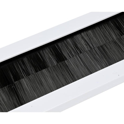 Witte Brievenbus Tochtafsluiter 340x79x7mm, Blokkeert Tocht Eenvoudig