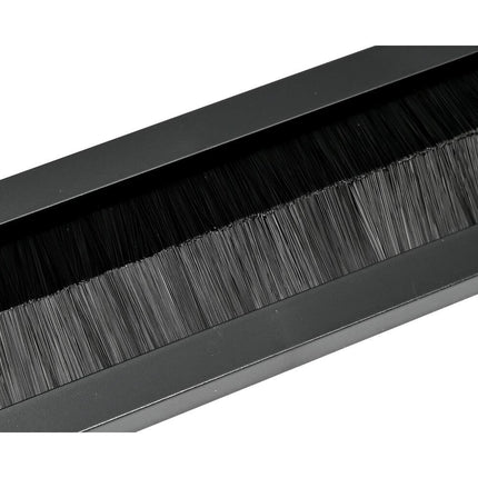 Brievenbus Tochtafsluiter Zwart 340x79mm, Houdt Koude Lucht Buiten