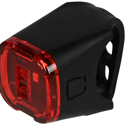 Fietslamp LED USB oplaadbaar rood – Functie aan / uit, 3,7 V, 550 mAh, Waterbestendig