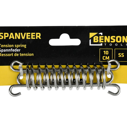 Spanveer 10 cm RVS voor tent- en luifelbevestiging
