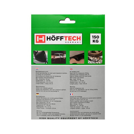 Montagekussen 150kg met handpomp, metalen knop, 2-50mm spreiding
