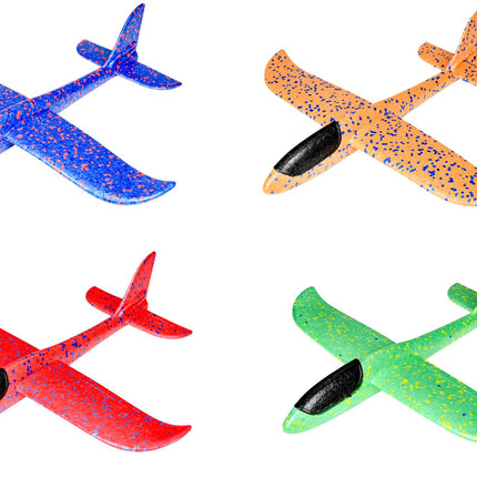 Vliegtuig foam mix – Lengte 46 cm, Materiaal foam, 46 cm