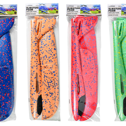 Vliegtuig foam mix – Lengte 46 cm, Materiaal foam, 46 cm