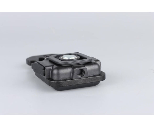 COB Sleutelhanger Zaklamp, 380 Lumen, 4 Modi, Oplaadbaar, Met Karabijnhaak