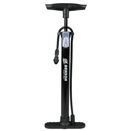 Fietspomp mini – Hoogte 37 cm, Slang lengte 50 cm, 37 cm, 50 cm, 10 BAR