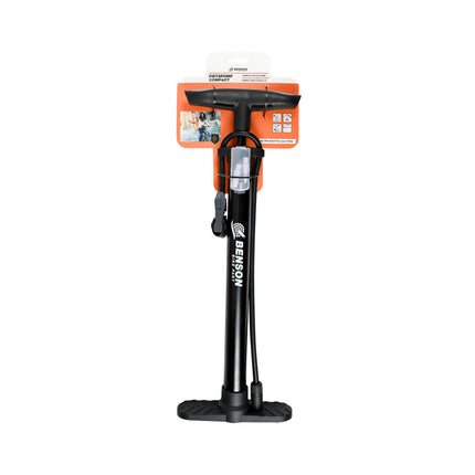 Compacte Fietspomp 45cm - Ideaal voor Reizen, 55cm Lange Slang