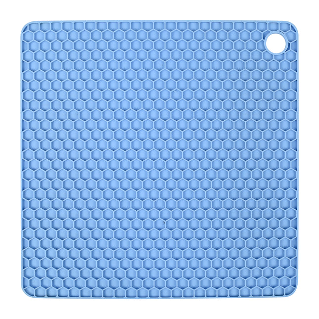 Pannenonderzetter siliconen vierkant 17 x 17 cm – Materiaal silliconen
