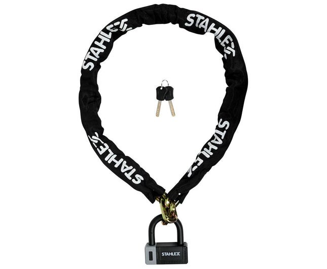 Ketting Hangslot 595: 10 mm Dikte, 1400 mm Lengte, Fiets- en Motorbeveiliging