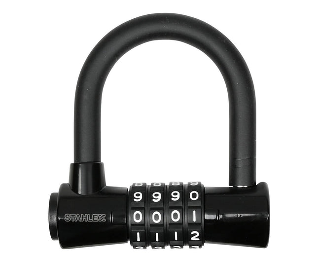 Robuust Cijferslot 670, 97x104 mm, Ø10 mm, voor poorten en fietsen.