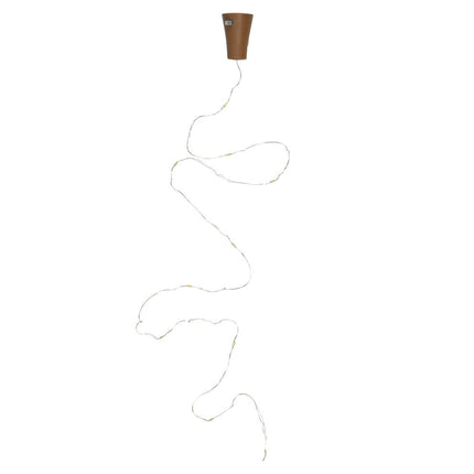 LED Flesverlichting Solar, 100cm, 10x LED, Warm Wit voor Tuin Decoratie