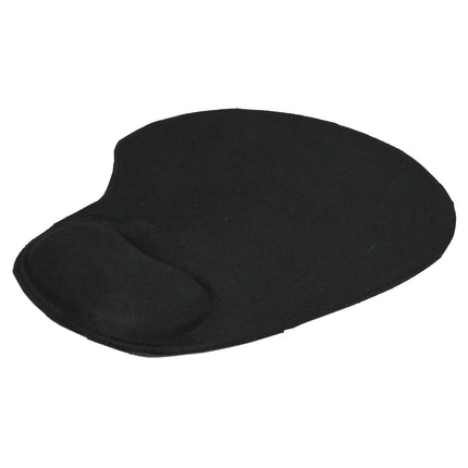 Muismat XL ergonomisch – Kleur zwart, Afmetingen 20.2 x 24 cm, Dikte 0.15 mm, 24 cm