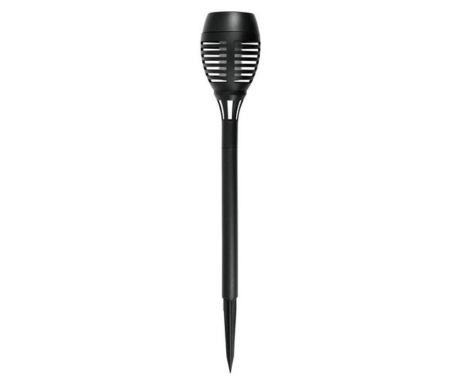 Solar Tuinlamp 48cm, 12 LED's, Vlameffect, 6-8u Lichtduur, Solar Oplaadbaar