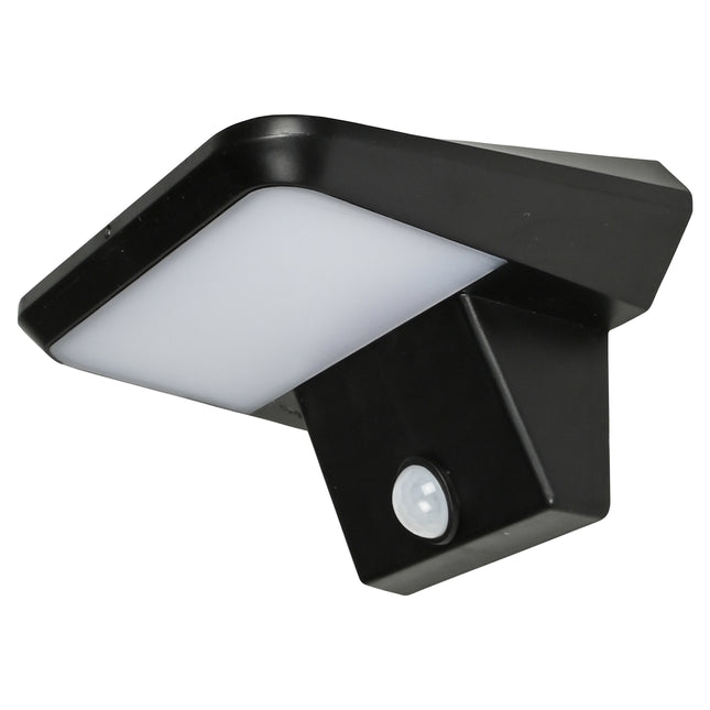 LED wandlamp solar – Detectieafstand 3 - 5 m, Helderheid 800 lumen, LED 40 LED wit SMD