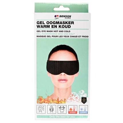 Gel oogmasker met warmte- en koud therapie – Let op test voor gebruik eerst de temperatuur