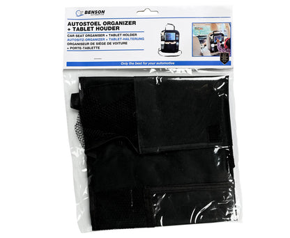 Autostoel Organizer 55x44cm met Tablet Houder voor Ritten