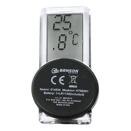 Digitale Thermometer: Nauwkeurig, Zuignap, Voor Ramen & Serres