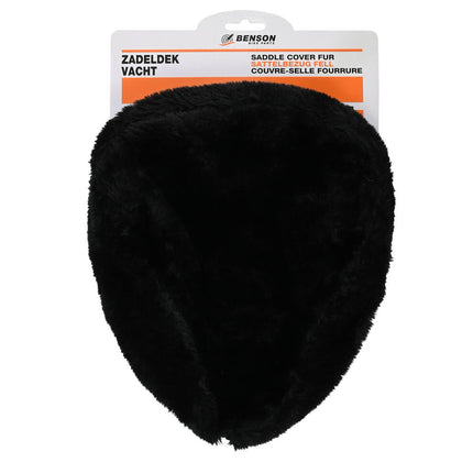 Zwart Zacht Zadeldek: Universele Pasvorm, Elastische Bevestiging