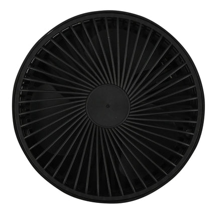 Opvouwbare Zwarte Ventilator: Oplaadbaar, Compact, Ideaal voor Reizen