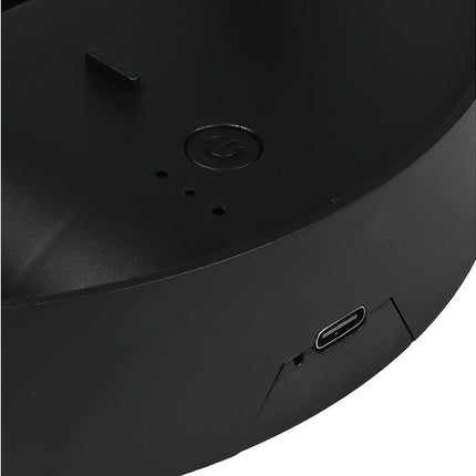 Opvouwbare Zwarte Ventilator: Oplaadbaar, Compact, Ideaal voor Reizen