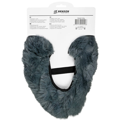 Extra Zacht Grijs Zadeldek Vacht, Past Op Meeste Zadels, Elastische Band