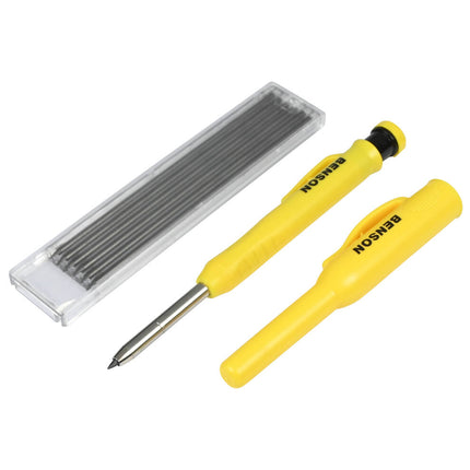Markeerpotlood 2B, 4cm diep, 2.8mm punt, incl. houder en slijper