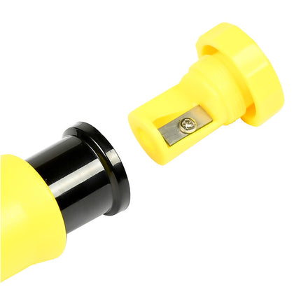 Markeerpotlood 2B, 4cm diep, 2.8mm punt, incl. houder en slijper