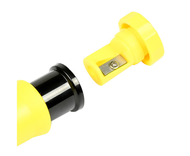 Markeerpotlood 2B, 4cm diep, 2.8mm punt, incl. houder en slijper
