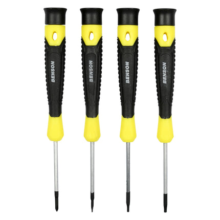 Schroevendraaier set precisie 4 dlg – maat PHOO X 50, PHO X 50, T6, T8