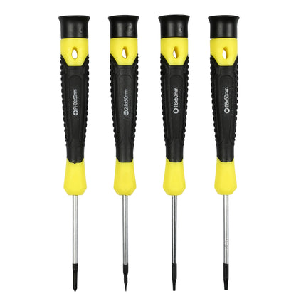 Schroevendraaier set precisie 4 dlg – maat PHOO X 50, PHO X 50, T6, T8