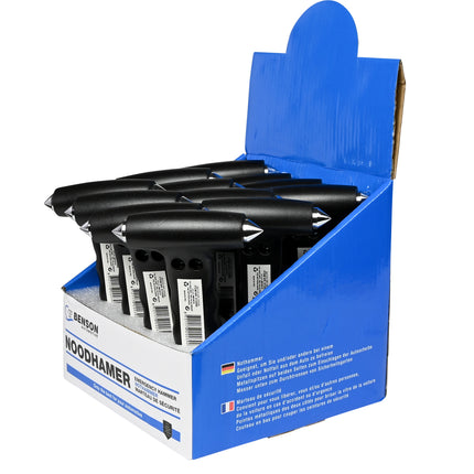 Noodhamer display – Kleur zwart