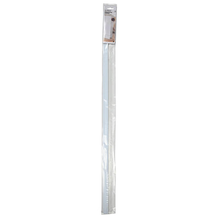 Tochtstrip rubber 100 cm wit – Toepassing voor op onderzijde van deuren, Lengte 100 cm