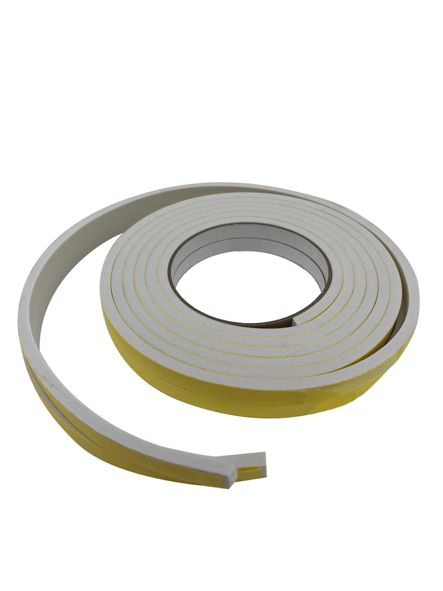 Tochtband 2 x 2.75 m wit – Toepassing voor op kozijnen van deuren en ramen, Aantal 2 st
