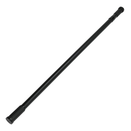 Douchegordijnstang 77,5 - 135 cm zwart