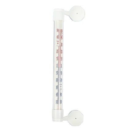 Thermometer met zuignap buiten wit 21 cm – Bereik -50 °C - 50 °C, Kleur wit, 50 °C
