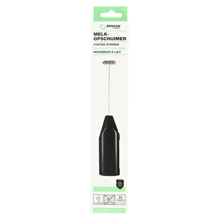 Melkopschuimer – Batterijen 2 x AA batterijen, Voor in de vaatwasser