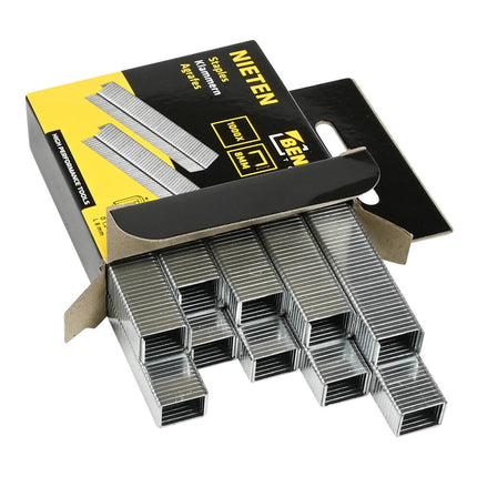 Nieten 8 mm x 1,2 mm - 1000 stuks voor textiel en decoratie.