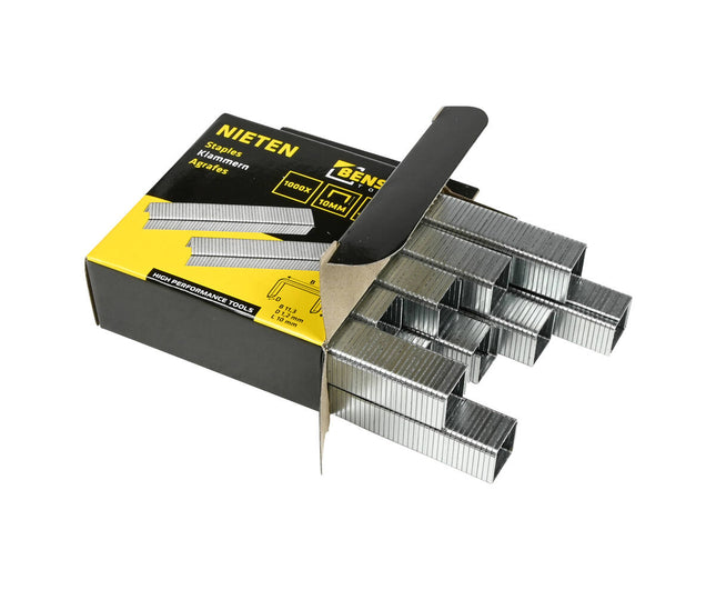 Nieten 10 mm x 1,2 mm - 1000 st. voor textiel en leer bevestigen