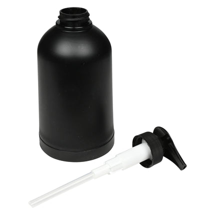 Badkamerset zwart 3 dlg – Volume of soap dispender 350 ml, 350 ml