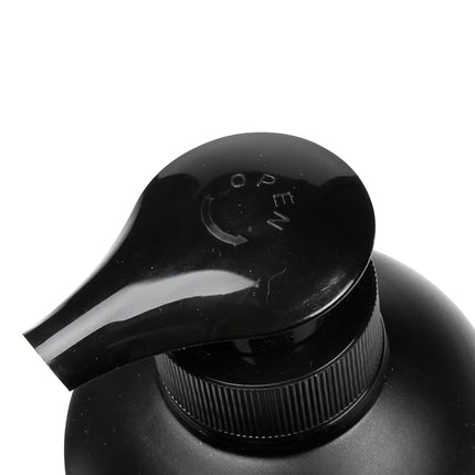 Badkamerset zwart 3 dlg – Volume of soap dispender 350 ml, 350 ml