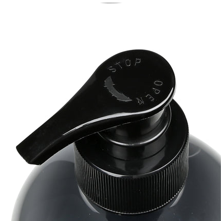 Zeepdispenser blauw – Inhoud 500 ml, Diameter ø 7 cm, Hoogte 19 cm, 500 ml, 7 cm