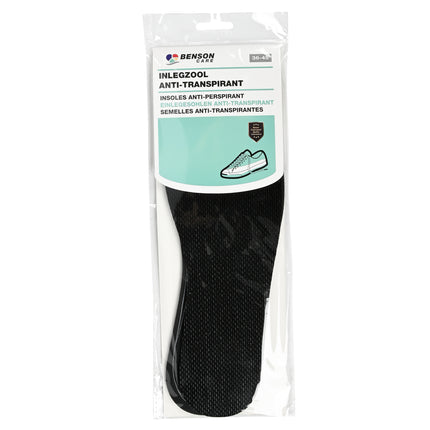 Inlegzool anti-transpirant maat 36-45