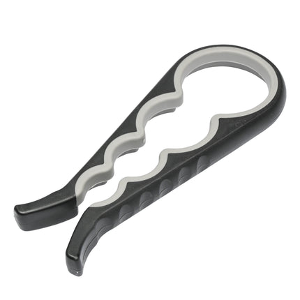Opener voor potten en flessen – Lengte 22,5 cm, Materiaal kunststof, rubber, 6,5 cm